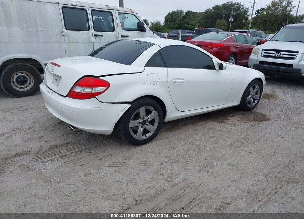 2006 MERCEDES-BENZ SLK 280 VIN: WDBWK54F26F096492