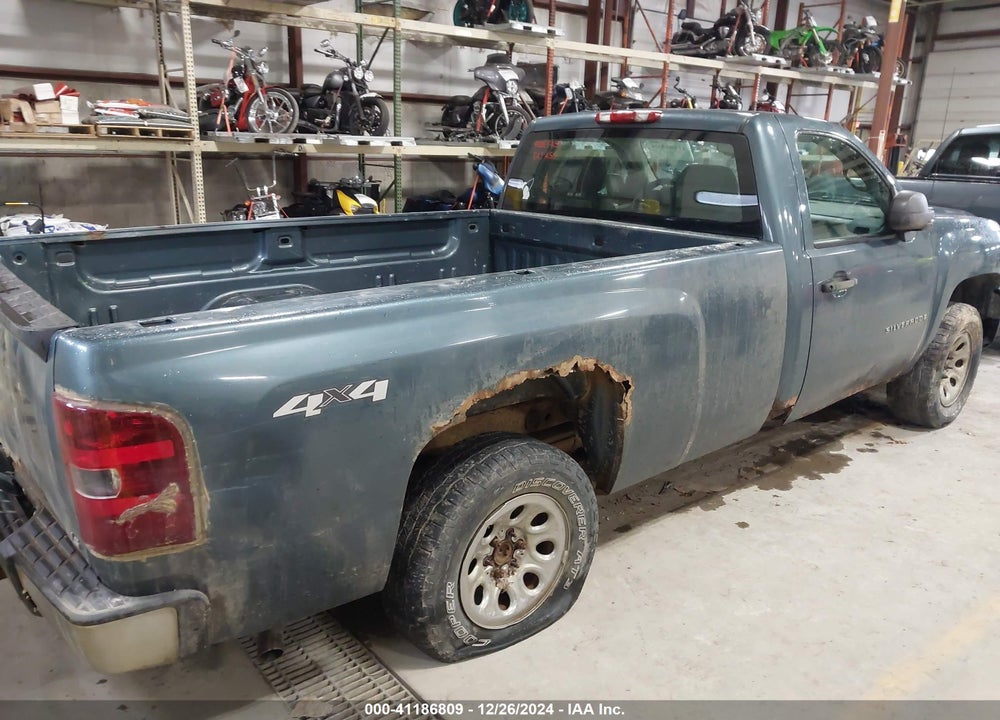 2009 CHEVROLET SILVERADO 1500 WORK TRUCK VIN: 1GCEK14C09Z100649