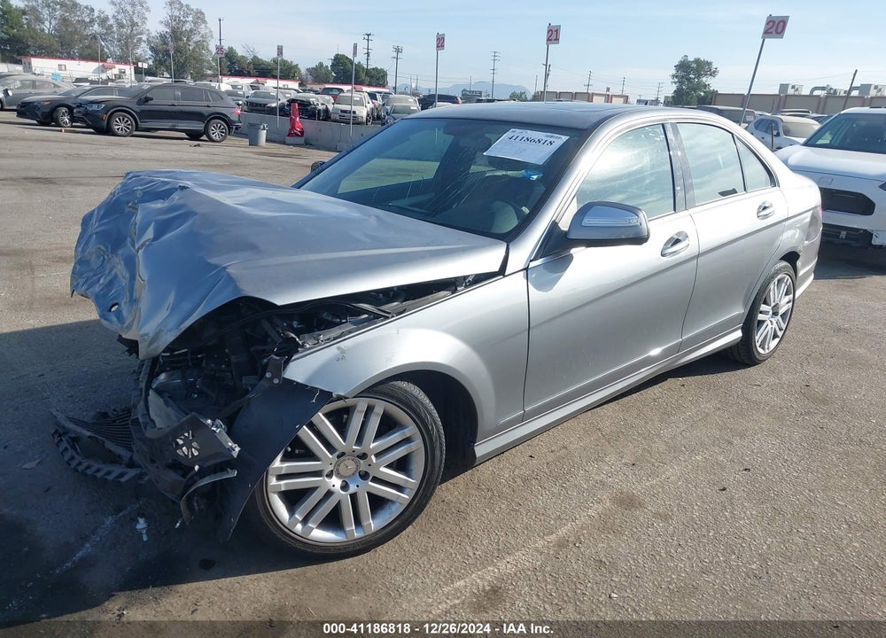 2008 MERCEDES-BENZ C 300 VIN: WDDGF54X48F011650