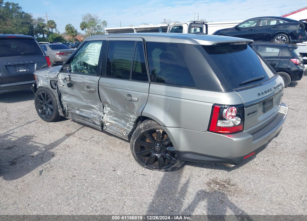 2012 LAND ROVER RANGE ROVER SPORT HSE VIN: SALSF2D47CA759512