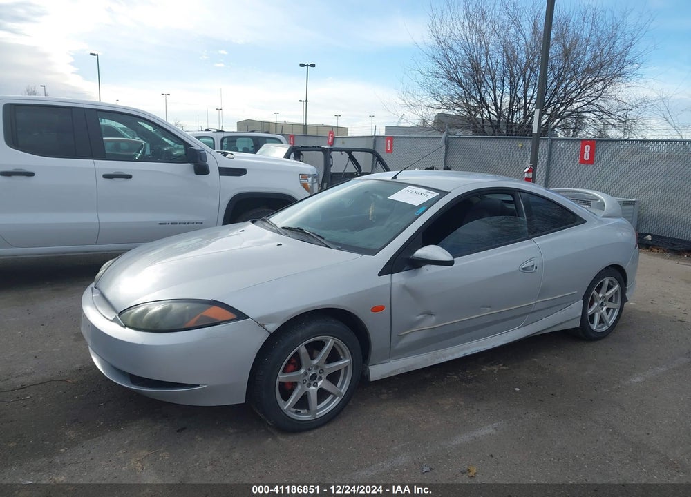 1999 MERCURY COUGAR I4 VIN: 1ZWFT6031X5601244