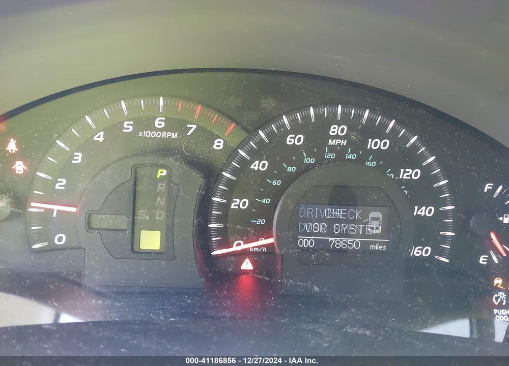 2007 TOYOTA CAMRY XLE V6 VIN: 4T1BK46K97U543915
