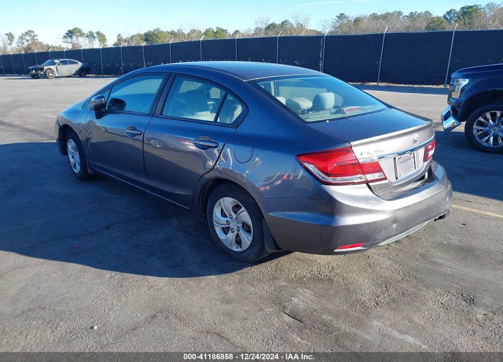 2015 HONDA CIVIC LX VIN: 19XFB2F56FE283605