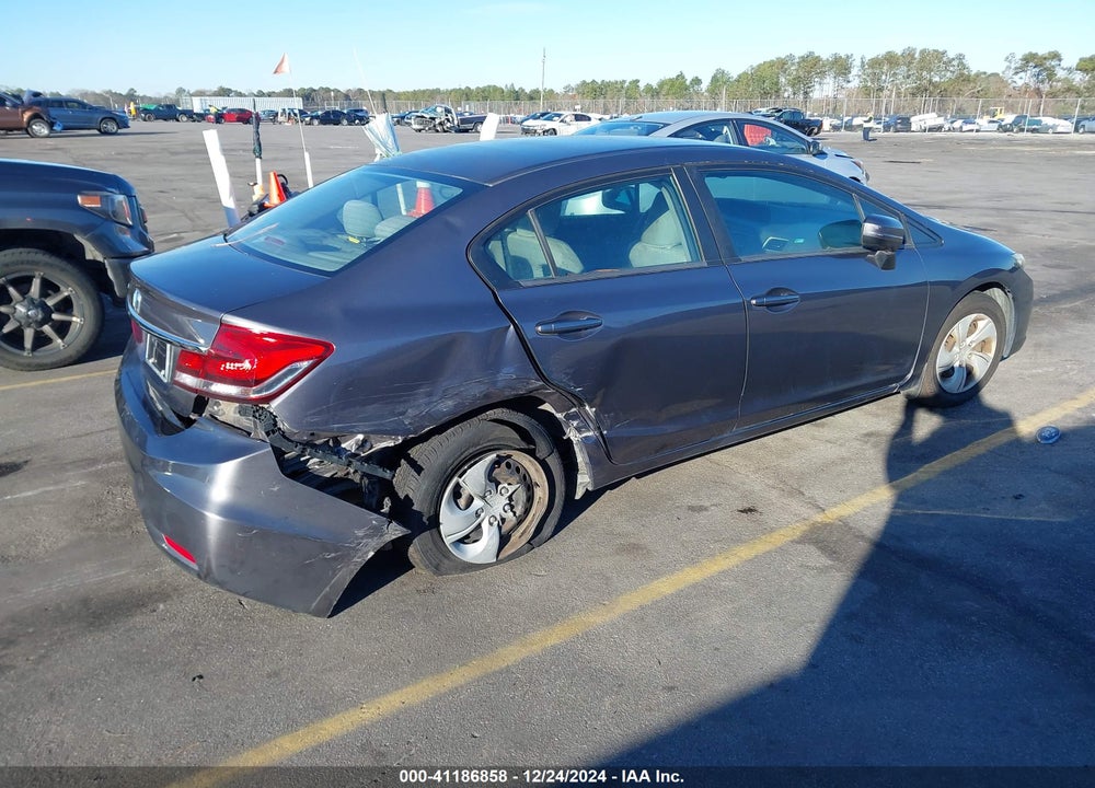2015 HONDA CIVIC LX VIN: 19XFB2F56FE283605