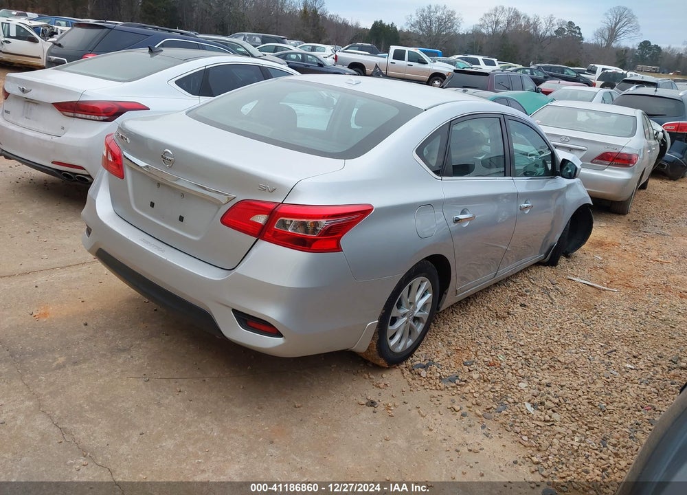 2019 NISSAN SENTRA SV VIN: 3N1AB7AP0KY304511