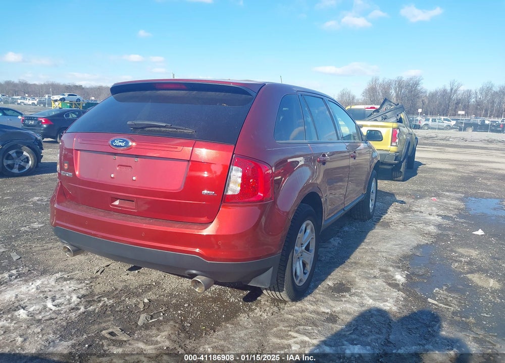 2014 FORD EDGE SEL VIN: 2FMDK3JCXEBA88546