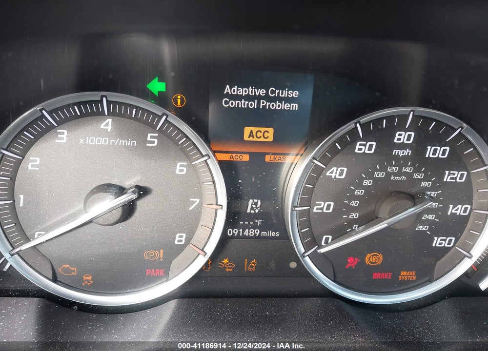 2015 ACURA TLX V6 ADVANCE VIN: 19UUB2F72FA000291