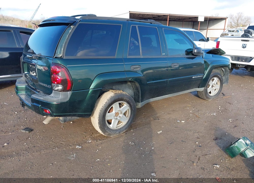2002 CHEVROLET TRAILBLAZER LS VIN: 1GNDT13S522436336