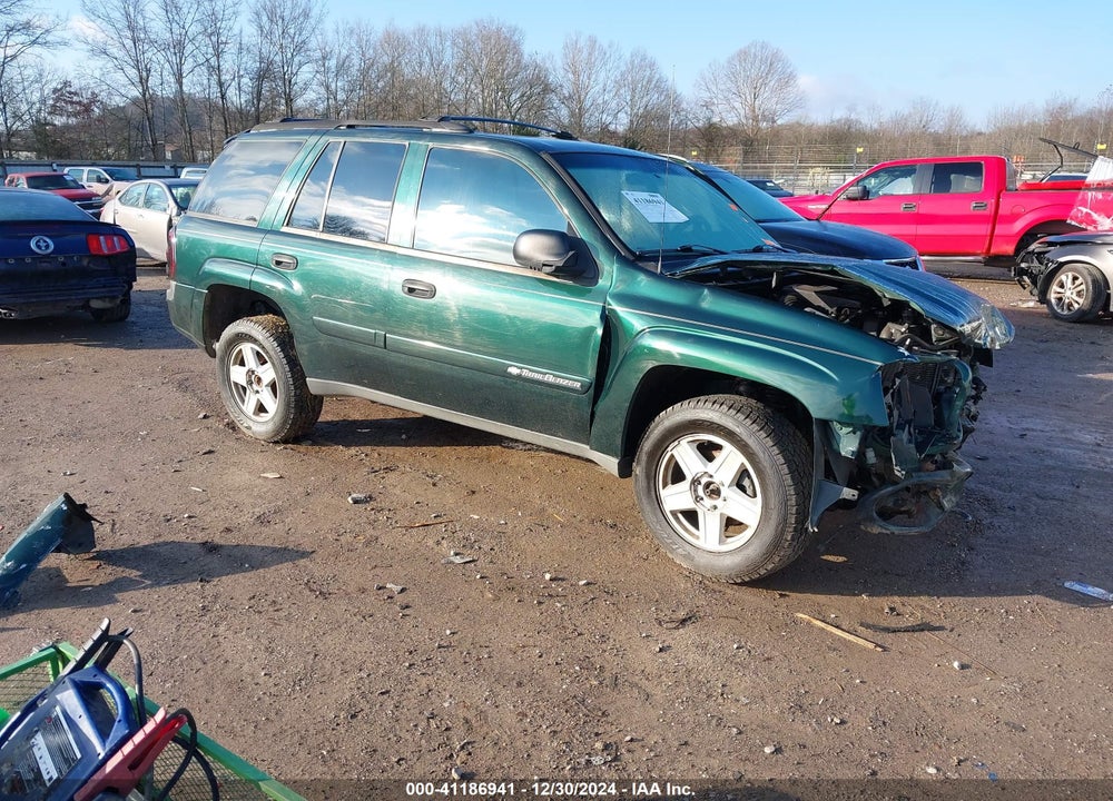 2002 CHEVROLET TRAILBLAZER LS VIN: 1GNDT13S522436336