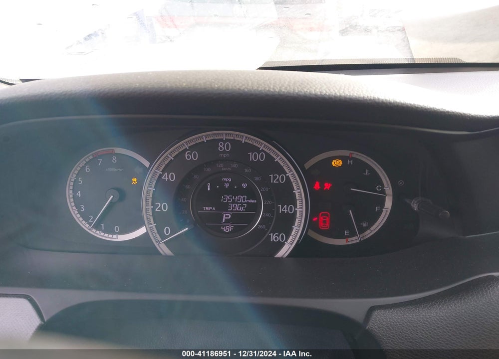 2014 HONDA ACCORD LX VIN: 1HGCR2F31EA215762