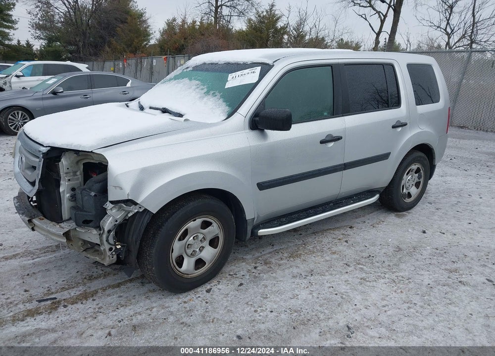 2009 HONDA PILOT LX VIN: 5FNYF48289B051615