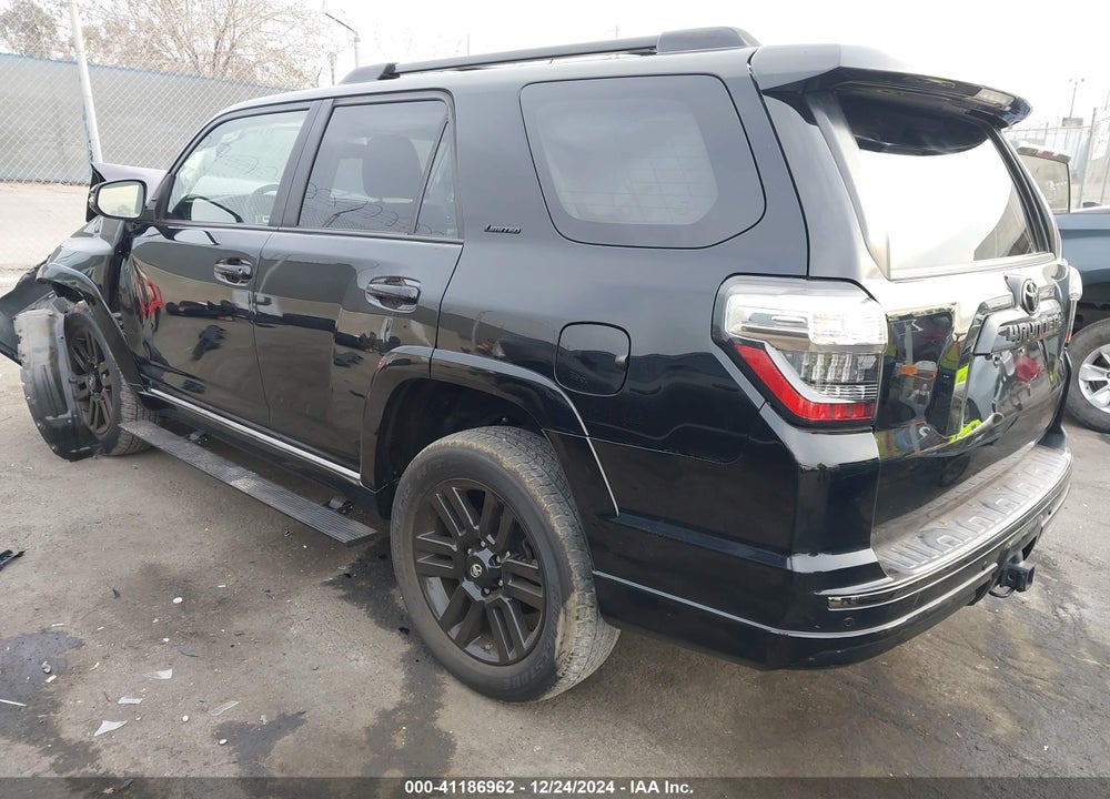 2019 TOYOTA 4RUNNER LIMITED NIGHTSHADE VIN: JTEBU5JR5K5688005