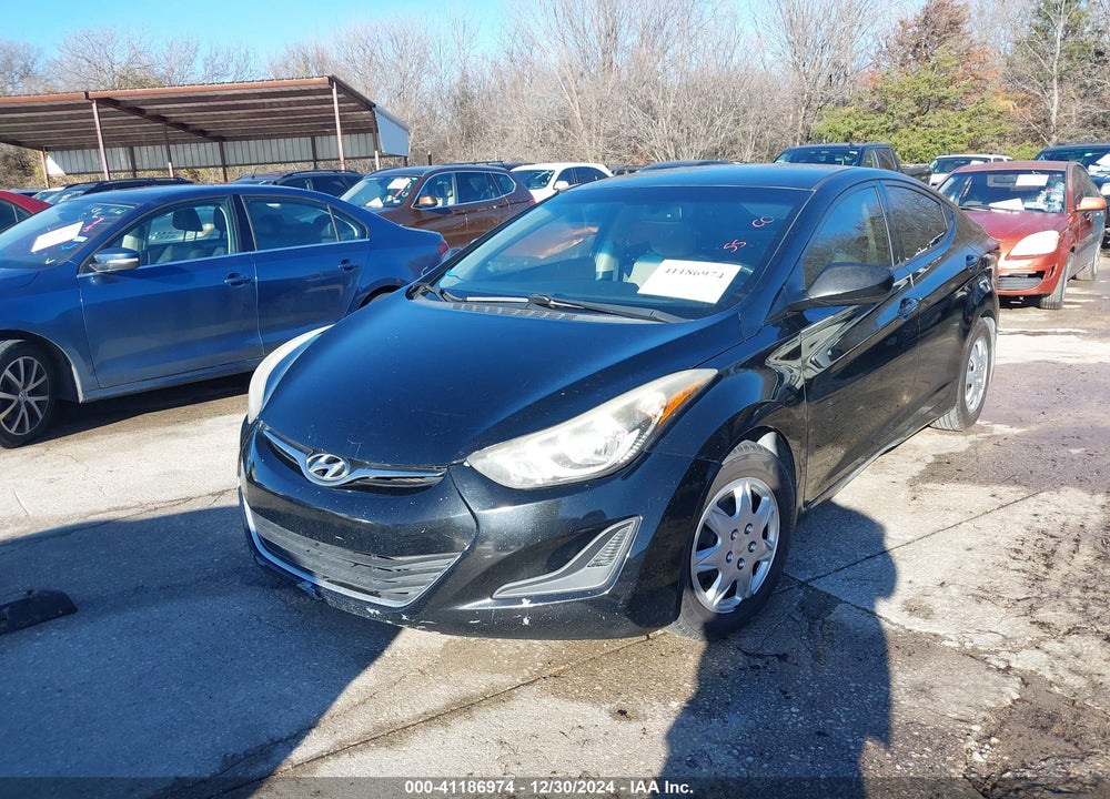 2016 HYUNDAI ELANTRA SE VIN: 5NPDH4AE9GH718798