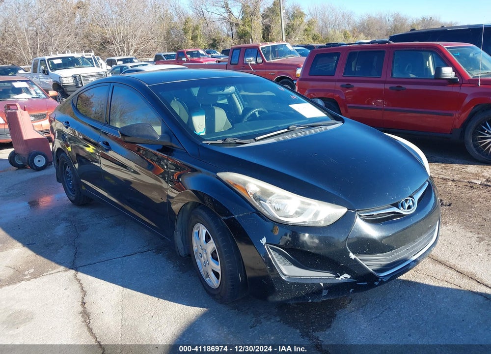 2016 HYUNDAI ELANTRA SE VIN: 5NPDH4AE9GH718798