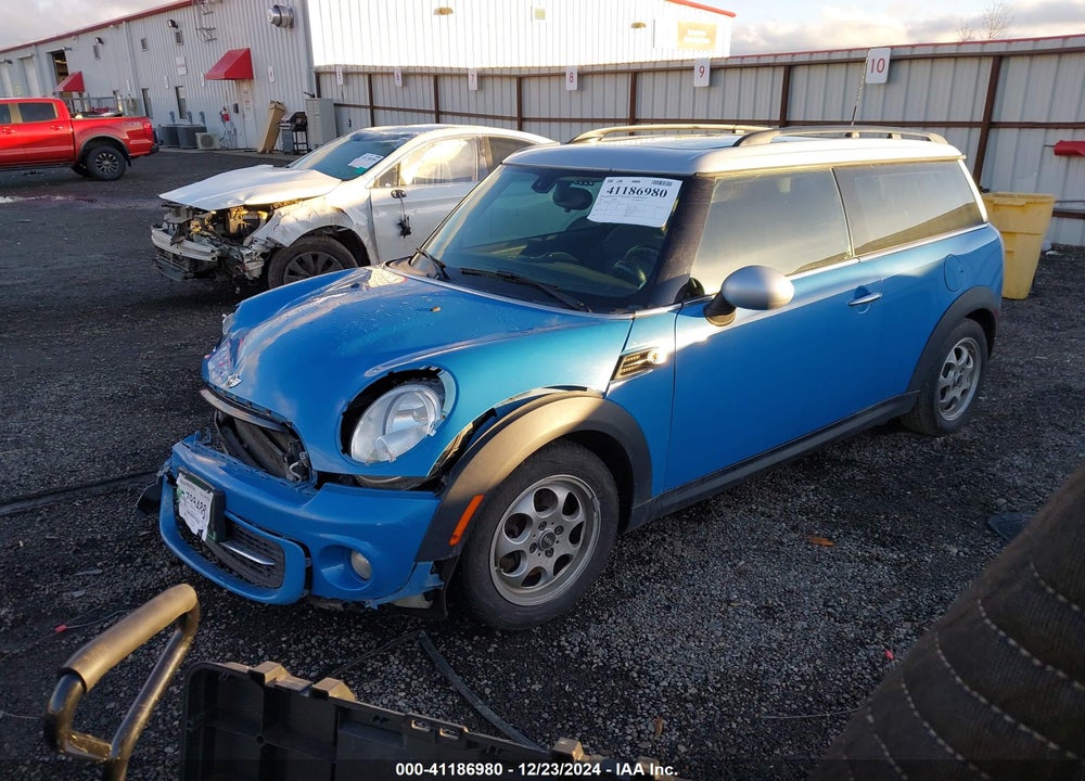 2013 MINI CLUBMAN COOPER VIN: WMWZF3C51DT571352