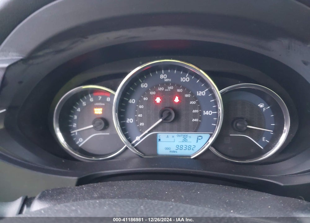 2014 TOYOTA COROLLA LE VIN: 2T1BURHE4EC064735
