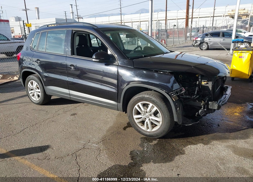 2015 VOLKSWAGEN TIGUAN S VIN: WVGAV7AX9FW550518