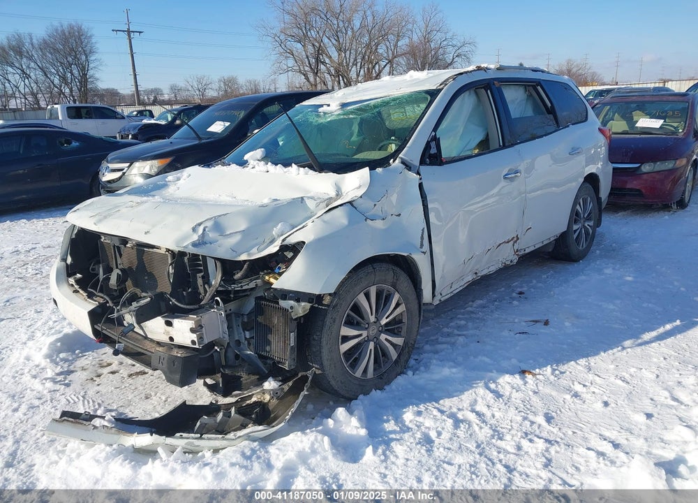 2017 NISSAN PATHFINDER S VIN: 5N1DR2MNXHC684666