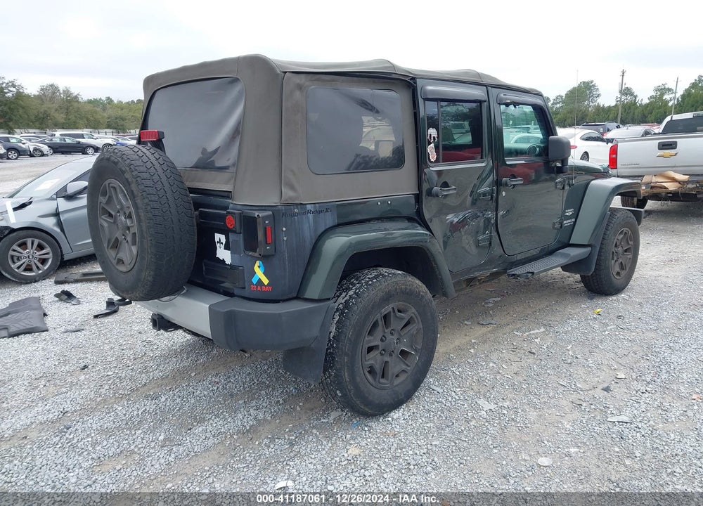 2011 JEEP WRANGLER UNLIMITED SAHARA VIN: 1J4BA5H15BL532422