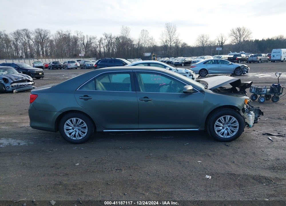 2013 TOYOTA CAMRY LE VIN: 4T1BF1FK1DU654893