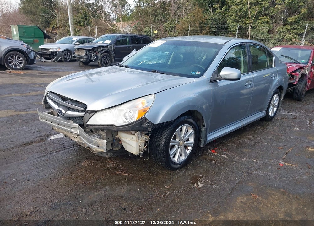 2012 SUBARU LEGACY VIN: 4S3BMBB66C3038765