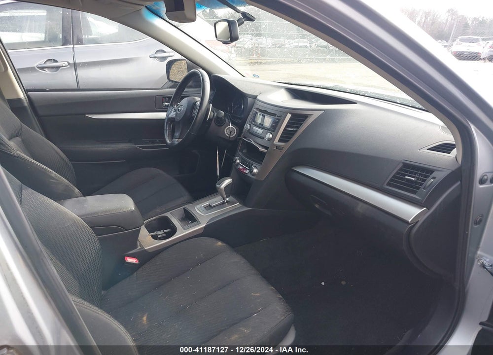 2012 SUBARU LEGACY VIN: 4S3BMBB66C3038765