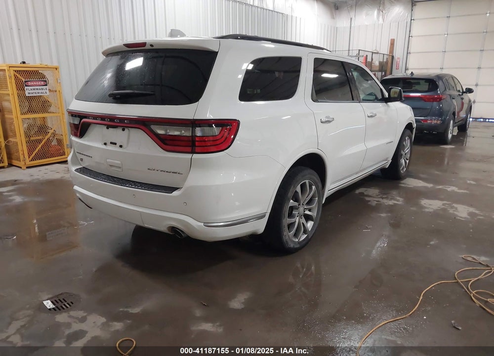 2018 DODGE DURANGO CITADEL ANODIZED PLATINUM AWD VIN: 1C4RDJEG2JC414758