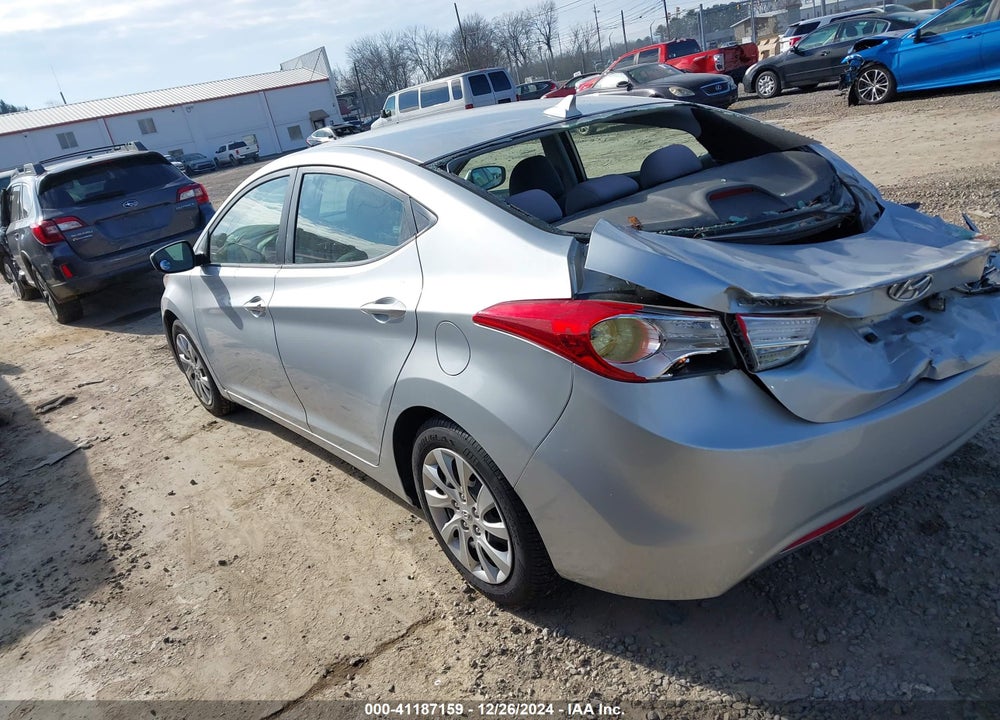 2011 HYUNDAI ELANTRA GLS VIN: 5NPDH4AE8BH020773