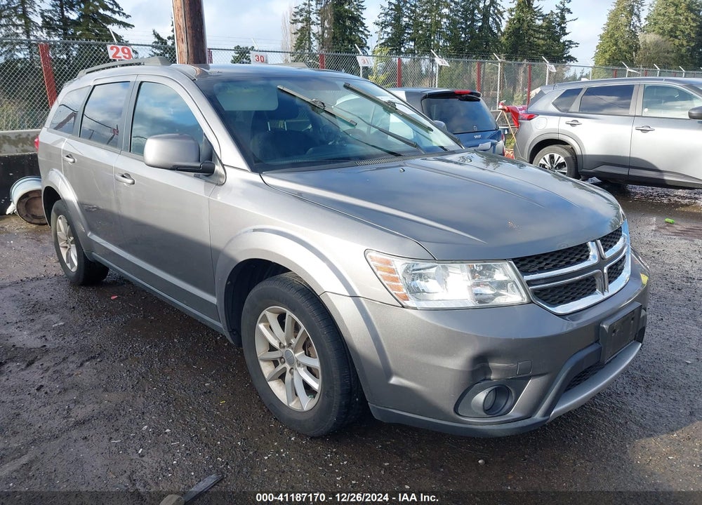 2013 DODGE JOURNEY SXT VIN: 3C4PDDBG6DT685487