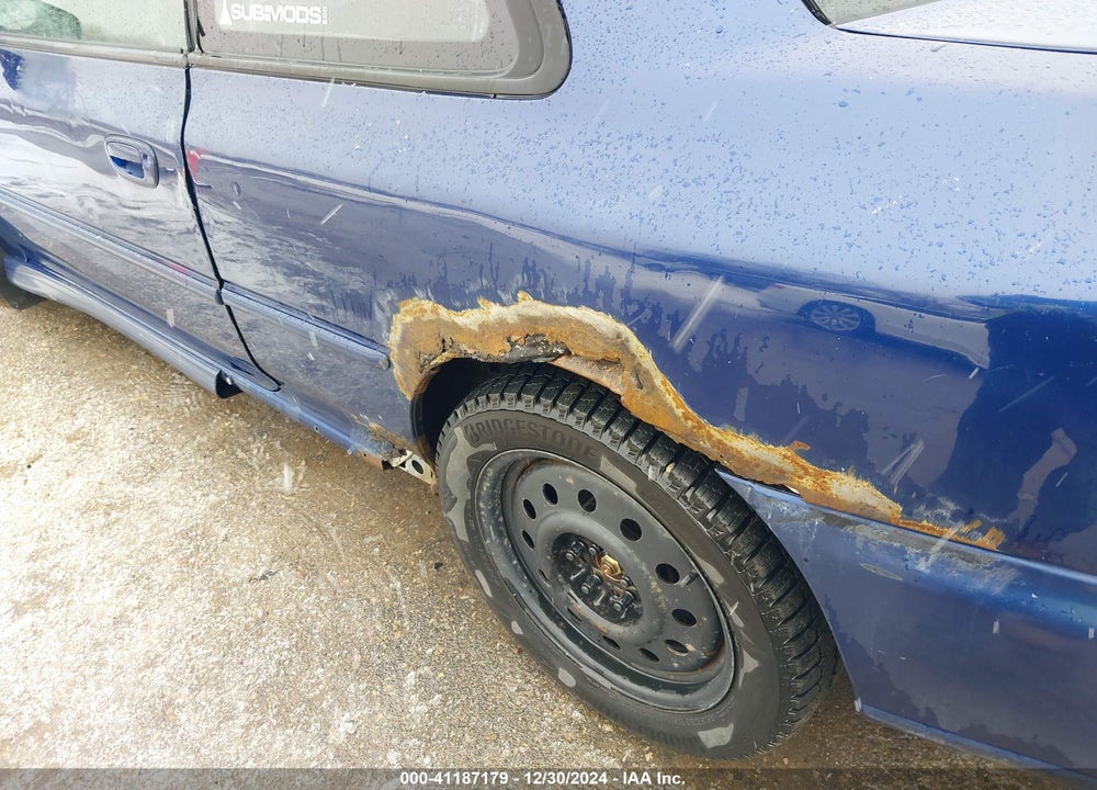 2001 SUBARU IMPREZA 2.5RS VIN: JF1GM67531G400981