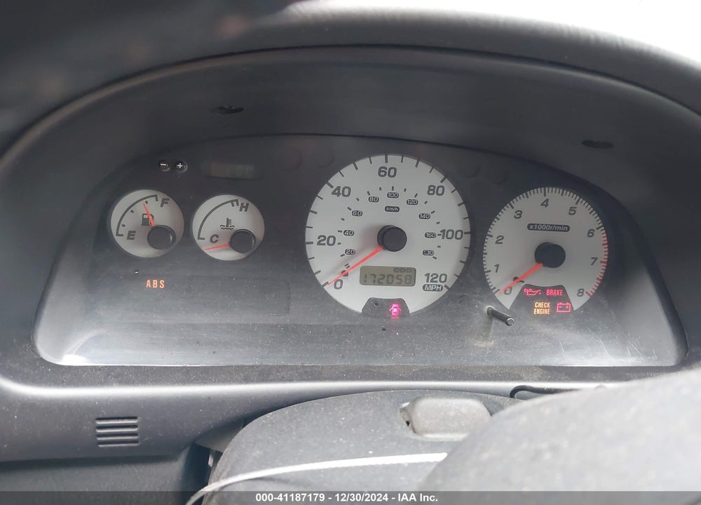 2001 SUBARU IMPREZA 2.5RS VIN: JF1GM67531G400981