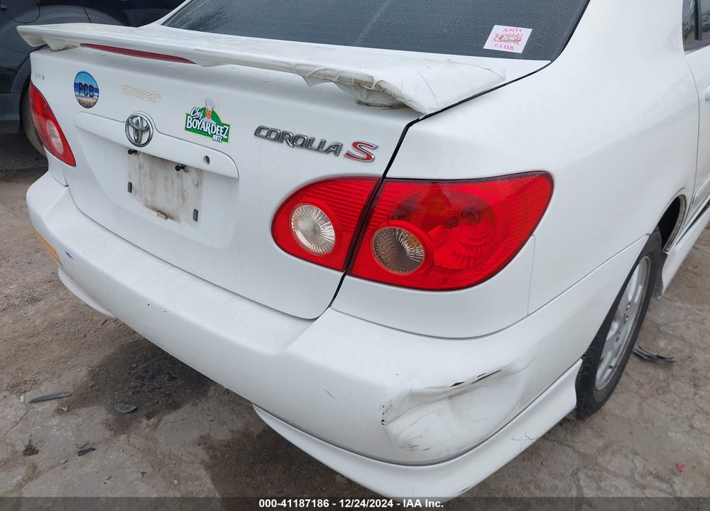 2005 TOYOTA COROLLA S VIN: 2T1BR32E75C380766