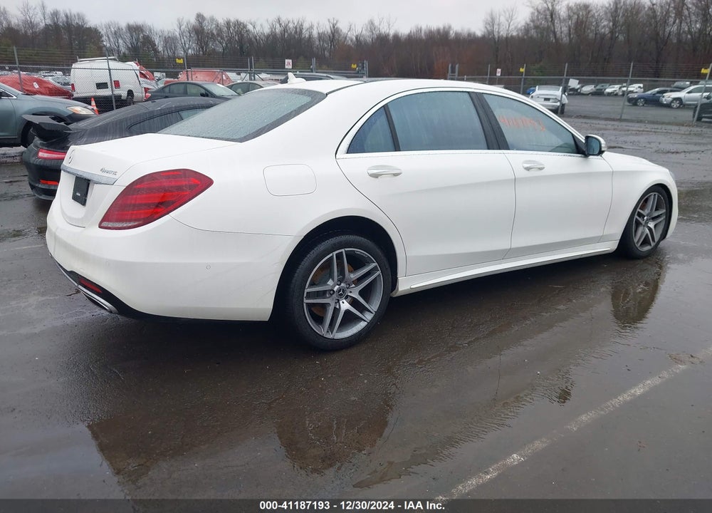 2019 MERCEDES-BENZ S VIN: WDDUG6EB5KA466259