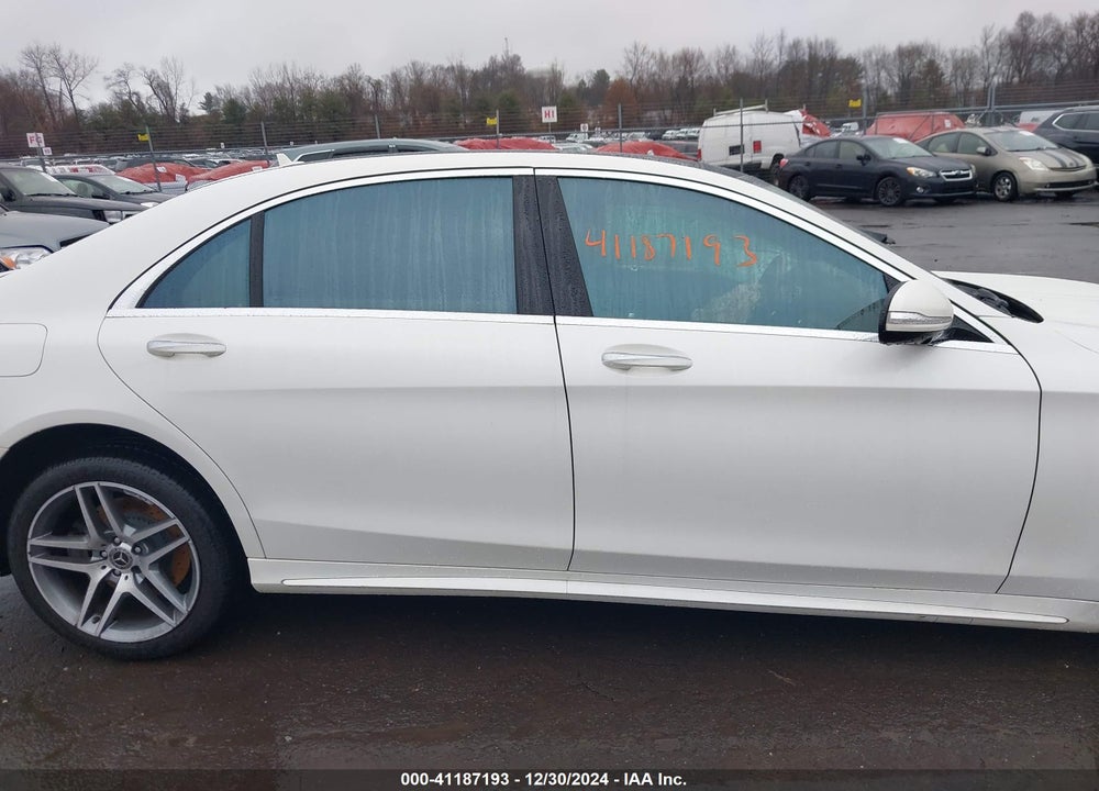 2019 MERCEDES-BENZ S VIN: WDDUG6EB5KA466259