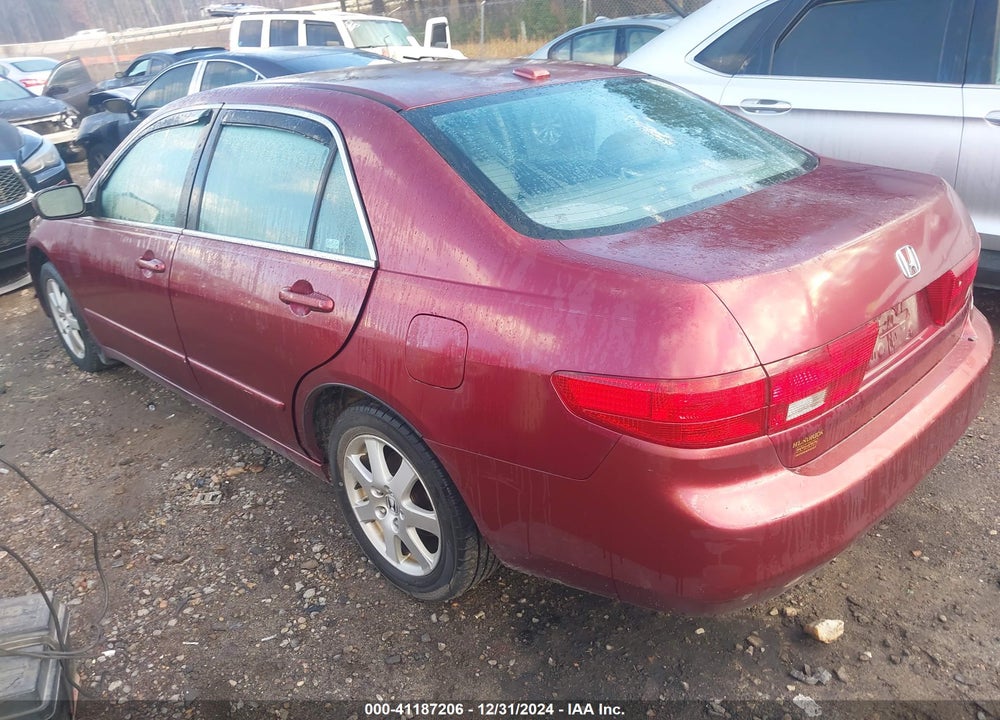 2005 HONDA ACCORD 3.0 EX VIN: 1HGCM665X5A073404