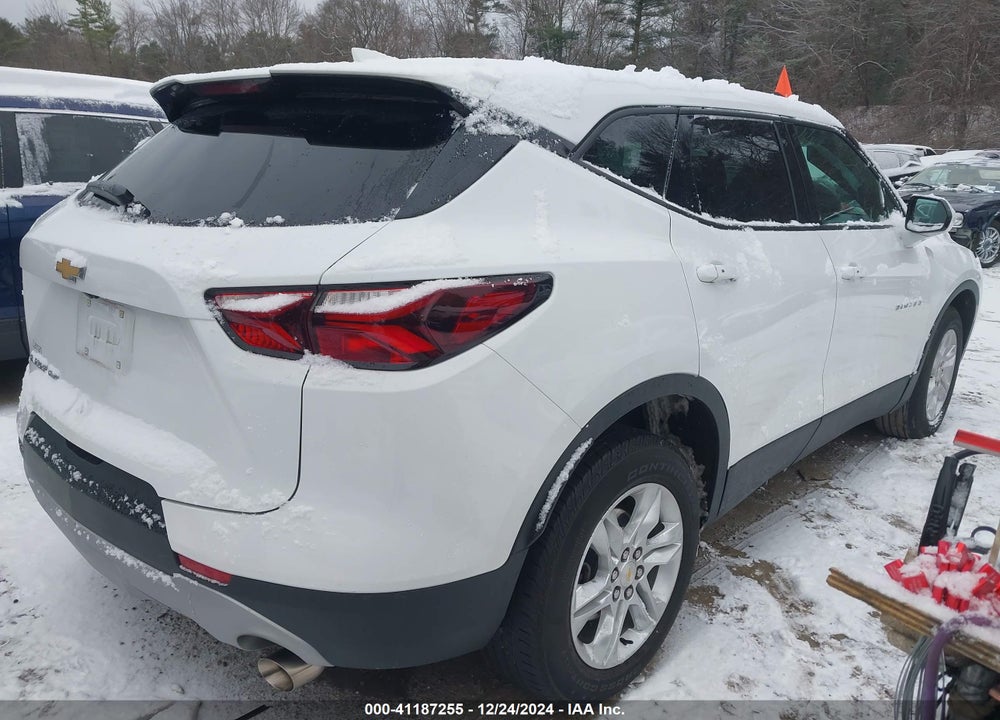 2021 CHEVROLET BLAZER VIN: 3GNKBHR46MS586653