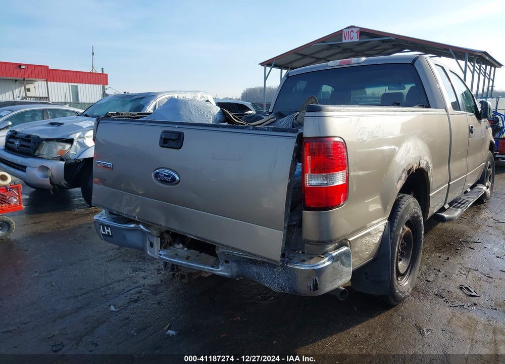 2005 FORD F-150 FX4/LARIAT/XL/XLT VIN: 1FTPX14595FB20308