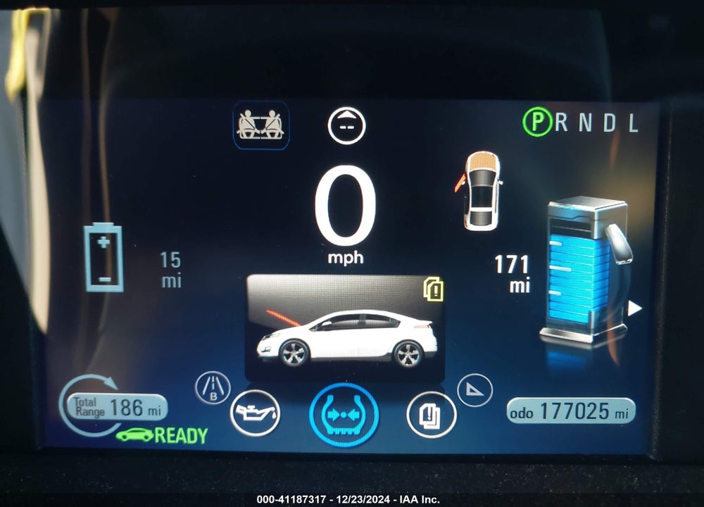 2012 CHEVROLET VOLT VIN: 1G1RB6E40CU104431