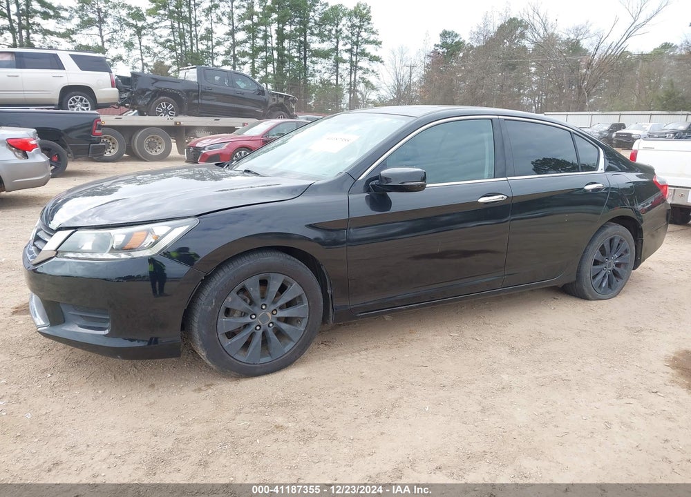 2014 HONDA ACCORD EX-L V-6 VIN: 1HGCR3F89EA002334