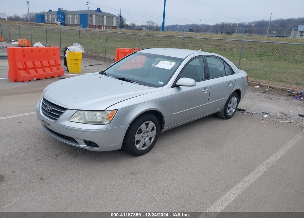 2009 HYUNDAI SONATA GLS VIN: 5NPET46C29H447869
