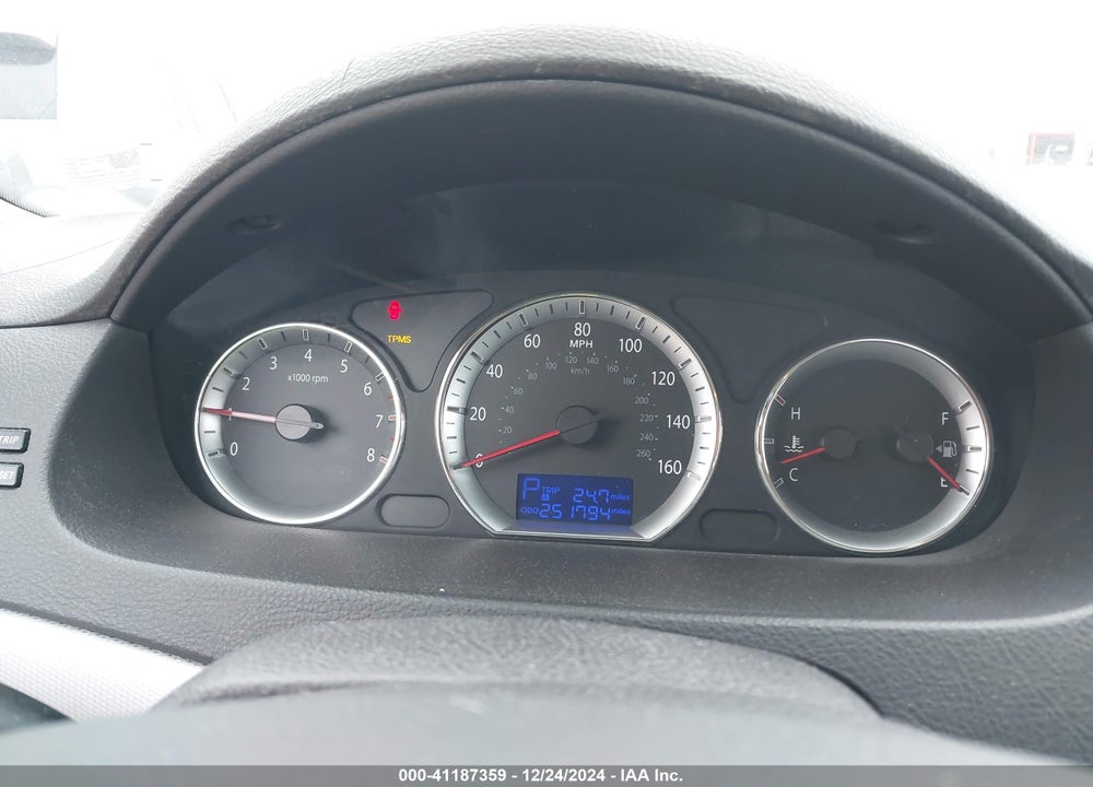 2009 HYUNDAI SONATA GLS VIN: 5NPET46C29H447869