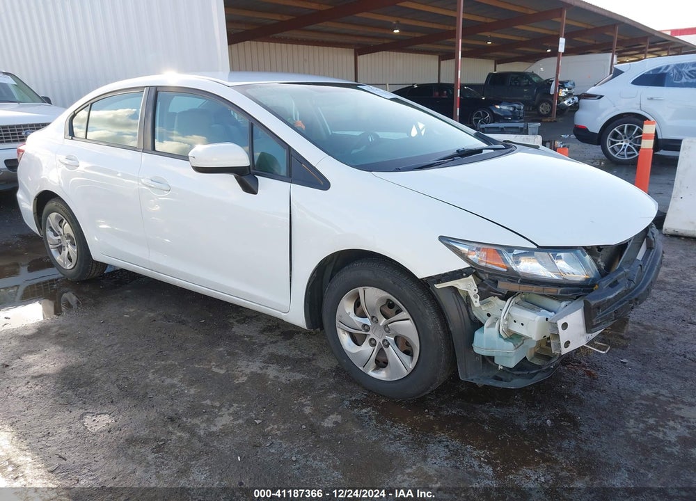 2014 HONDA CIVIC LX VIN: 2HGFB2F58EH504853