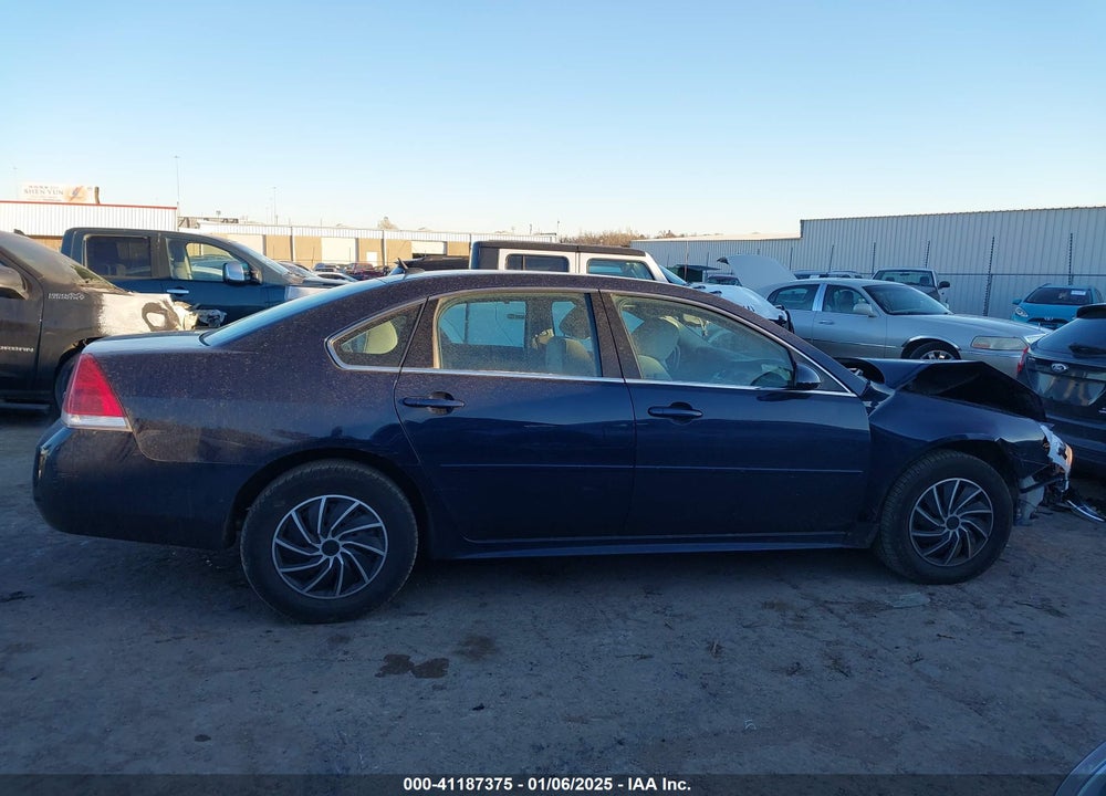 2011 CHEVROLET IMPALA LS VIN: 2G1WF5EK8B1281321