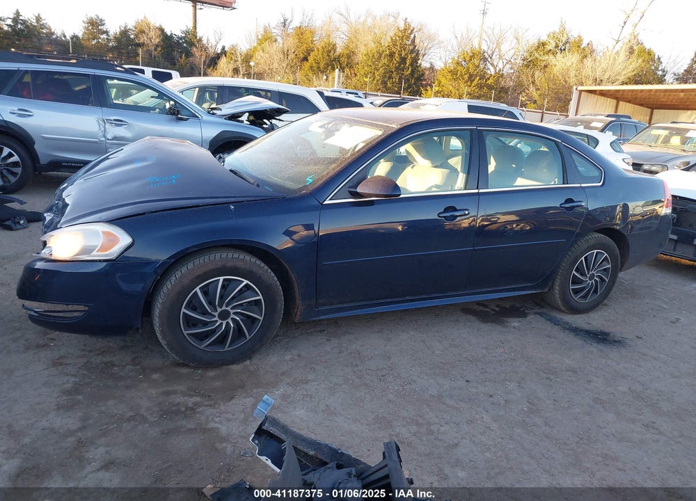 2011 CHEVROLET IMPALA LS VIN: 2G1WF5EK8B1281321