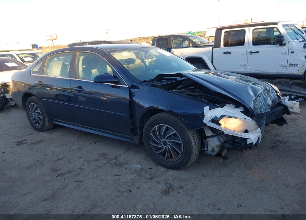 2011 CHEVROLET IMPALA LS VIN: 2G1WF5EK8B1281321