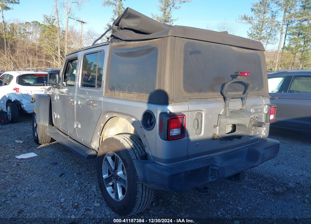 2018 JEEP WRANGLER UNLIMITED SPORT 4X4 VIN: 1C4HJXDG0JW158935
