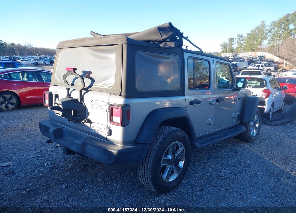 2018 JEEP WRANGLER UNLIMITED SPORT 4X4 VIN: 1C4HJXDG0JW158935