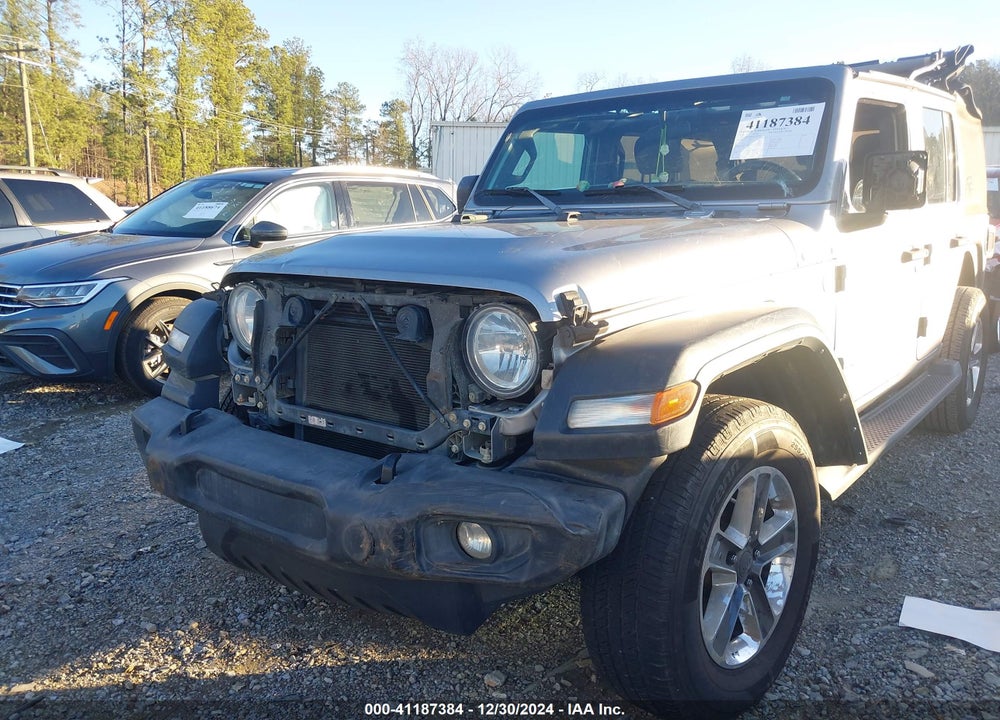 2018 JEEP WRANGLER UNLIMITED SPORT 4X4 VIN: 1C4HJXDG0JW158935