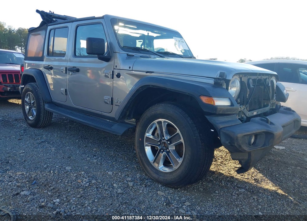 2018 JEEP WRANGLER UNLIMITED SPORT 4X4 VIN: 1C4HJXDG0JW158935