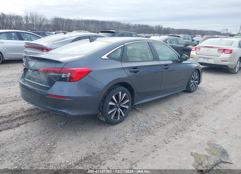 2022 HONDA CIVIC EX VIN: JHMFE1F75NX003186
